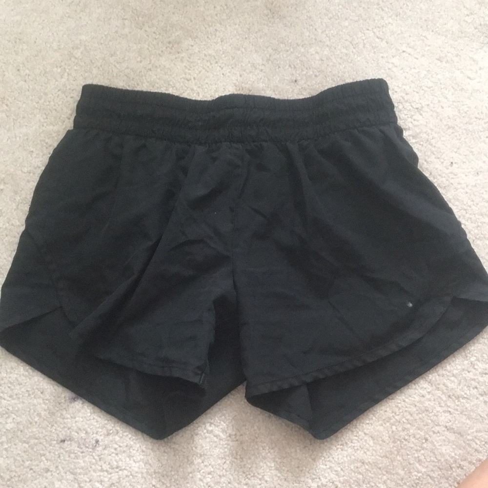 Black Running Shorts